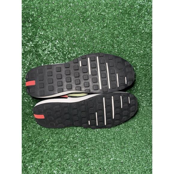 Nike Waffle One Shoes Womens Size 8 Black Red Sneakers Lifestyle Casual Athletic - Picture 8 of 9
